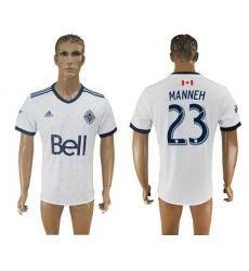 Vancouver Whitecaps FC #23 Manneh Home Soccer Club Jersey