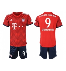 2018-2019 Bayern Munich home 9 Club Soccer Jersey