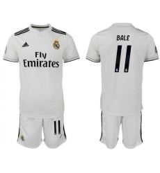 2018-2019 Real Madrid home 11 Club Soccer Jersey