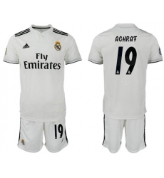 2018-2019 Real Madrid home 19 Club Soccer Jersey