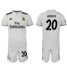 2018-2019 Real Madrid home 20 Club Soccer Jersey