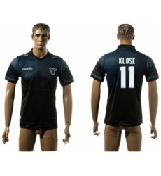 Lazio #11 Klose Europa League Away Soccer Club Jersey
