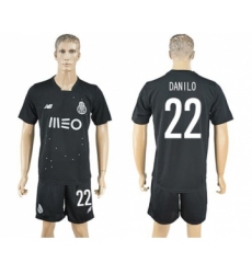 Oporto #22 Danilo Away Soccer Club Jersey