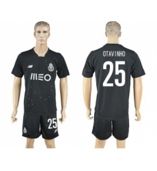 Oporto #25 Otavinho Away Soccer Club Jersey