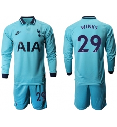 Tottenham Hotspur #29 Winks Third Long Sleeves Soccer Club Jersey