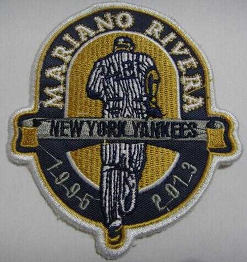 Stitched Baseball New York Yankees Mariano Rivera Jersey Patch