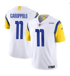 Men's Los Angeles Rams #11 Jimmy Garoppolo White Vapor Untouchable Football Stitched Jersey