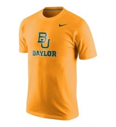 Baylor Bears Nike Logo T-Shirt Gold