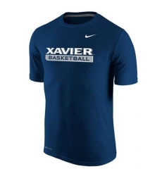 Xavier Musketeers Nike Basketball Legend Practice Performance T-Shirt Blue