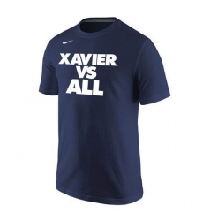 Xavier Musketeers Nike Selection Sunday All T-Shirt Navy