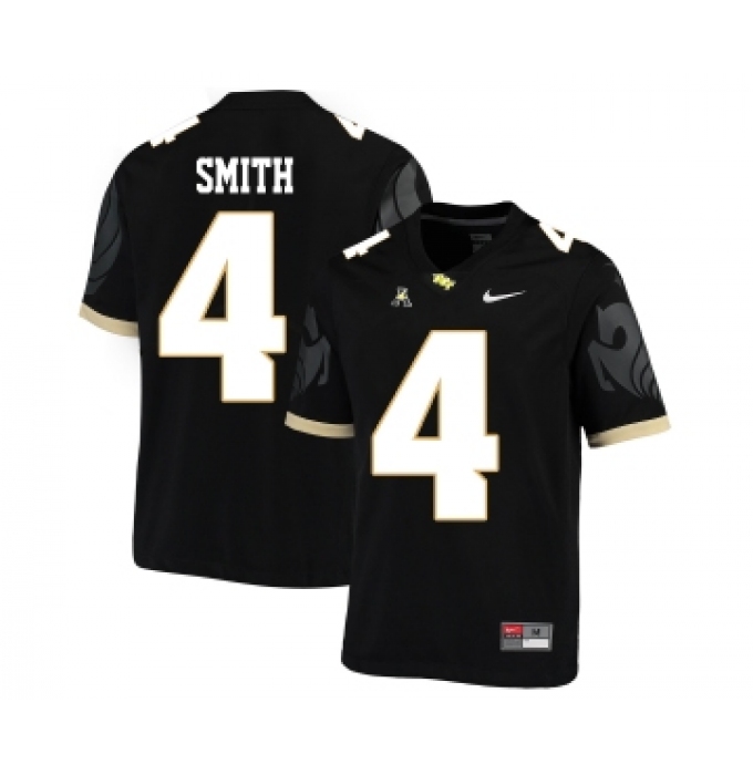 UCF Knights 4 Tre'Quan Smith Black College Football Jersey