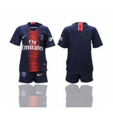 2018-19 Paris Saint-Germain Home Youth Soccer Jersey