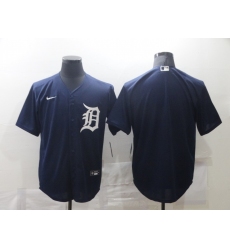 Men's Nike Detroit Tigers Blank Blue Home Baseball Jersey