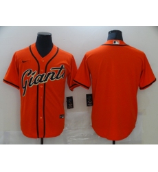 Men's Nike San Francisco Giants Blank Orange Cooperstown Collection Jersey