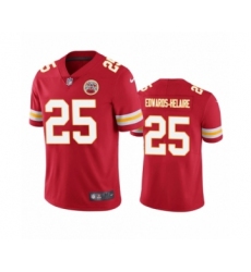 Kansas City Chiefs #25 Clyde Edwards-Helaire Red 2020 NFL Draft Vapor Limited Jersey