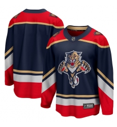 Men's Florida Panthers Fanatics Branded Blank Blue 2020-21 Special Edition Breakaway Jersey