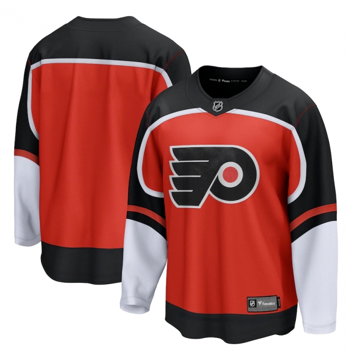 Men's Philadelphia Flyers Blank Fanatics Branded Orange 2020-21 Special Edition Breakaway Jersey