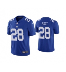 Men's New York Giants #28 Cordale Flott Blue Vapor Untouchable Limited Stitched NFL Jersey