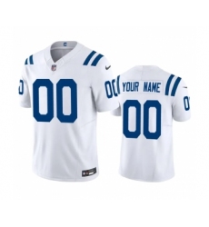 Men's Indianapolis Colts Active Player Custom White 2023 F.U.S.E Vapor Untouchable Stitched Football Jersey