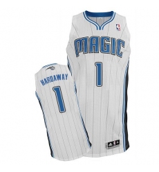 Men's Adidas Orlando Magic #1 Penny Hardaway Authentic White Home NBA Jersey
