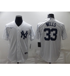 New York Yankees #33 Greg White No Name Stitched MLB Nike Cool Base Jersey