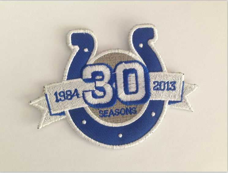 Indianapolis Colts 30TH Seasons Patch